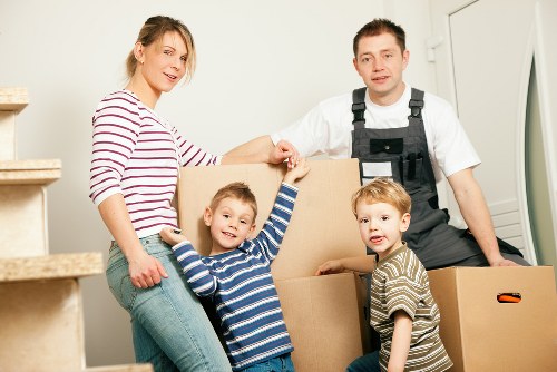 Storage pricing explained with moving boxes and furniture in Perivale