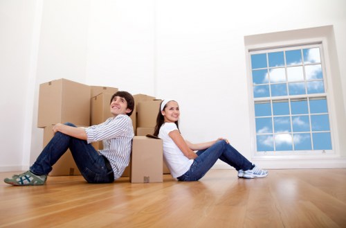 Organised long-term furniture storage in Perivale with secure unit protection