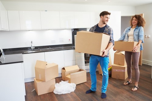 Load-based storage quote example for home clearance in Perivale
