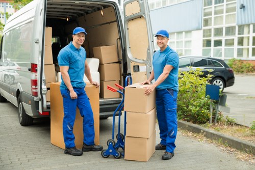 Apartment moving service in Perivale with protected furniture and lifting equipment